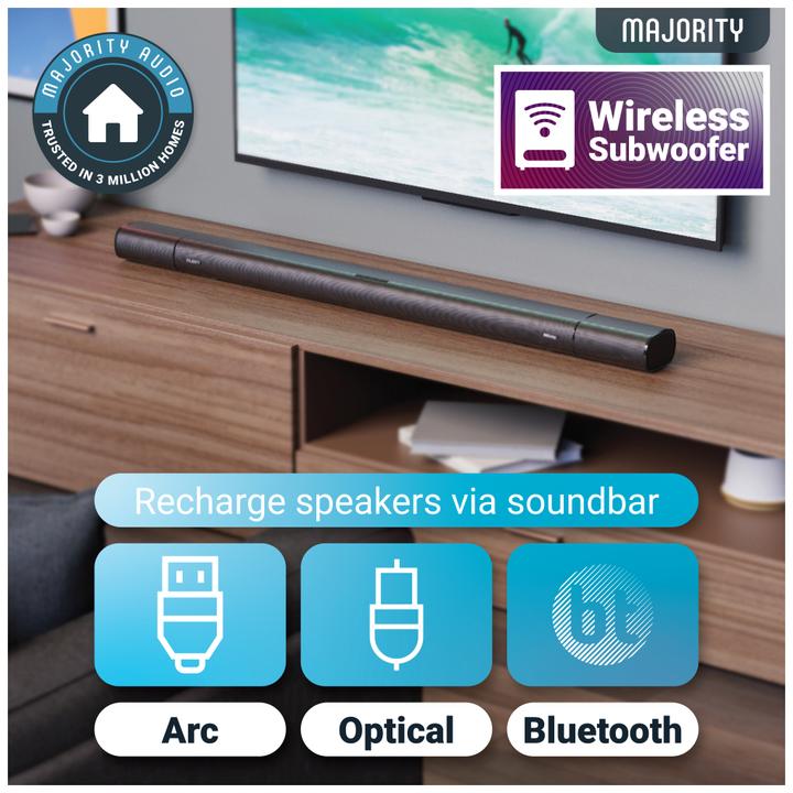 Produktbild Majority Everest 5.1 Dolby Audio Soundbar EU