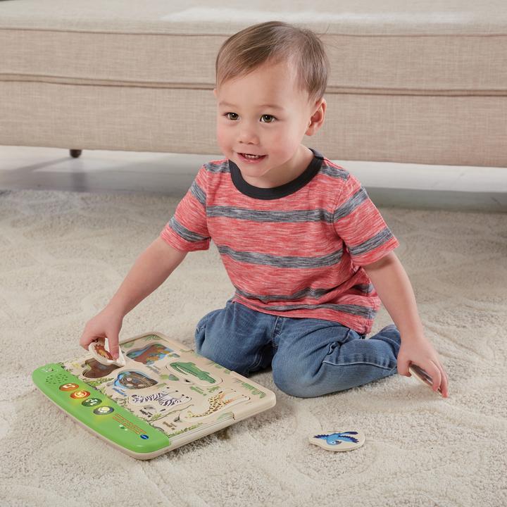 Produktbild VTech Erstes Interaktives Tierpuzzle (Französisch)