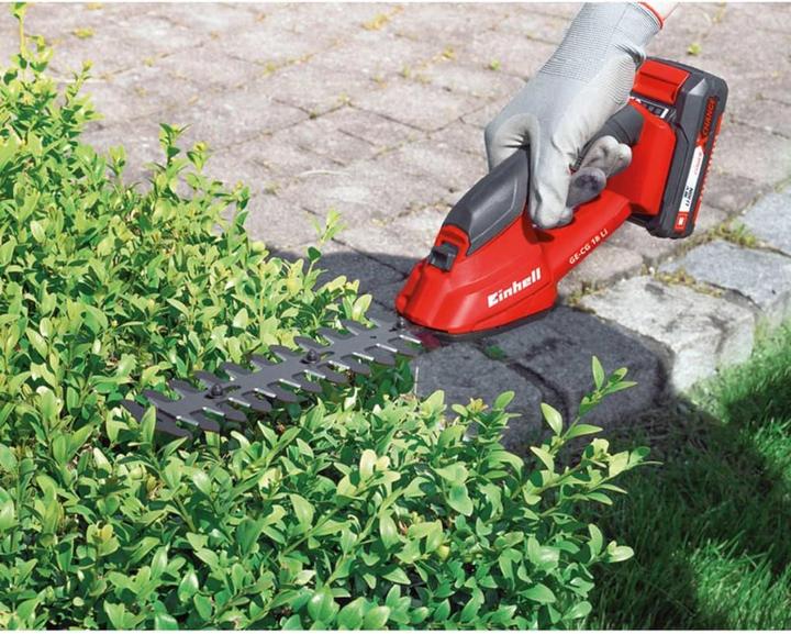 Actual product image Einhell cordless grass and shrub shears (Cordless hedgecutters)