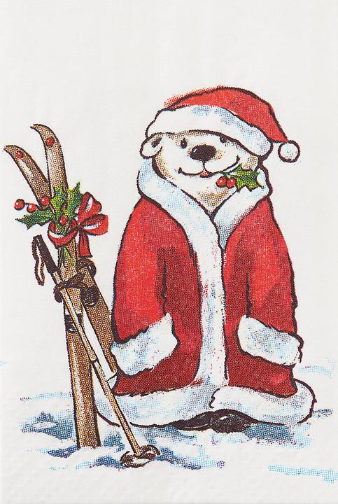Produktbild IHR Papiertaschentücher "Eisbär Santa"