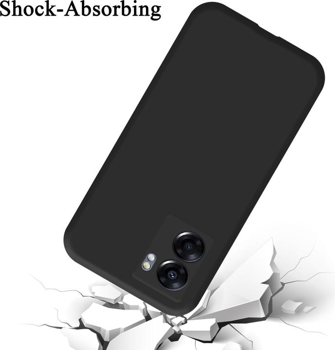 Produktbild Cadorabo TPU Liquid Silicone Case Hülle für Oppo A57 5G / A77 5G / Realme V23 (Realme V23 5G, Oppo A77 5G, Oppo A57 5G)
