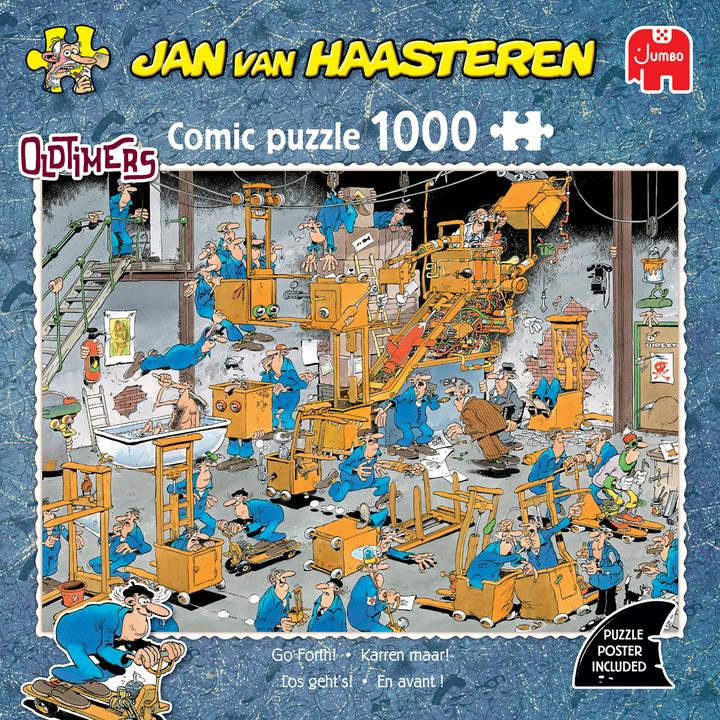 Image du produit Jumbo Jan van Haasteren Oldtimers - En avant! (1000 pièces) (1000 pièces)