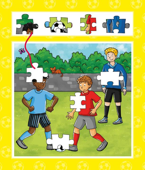 Actual product image Klett My favourite block Toooor! Sporty football puzzles (German)