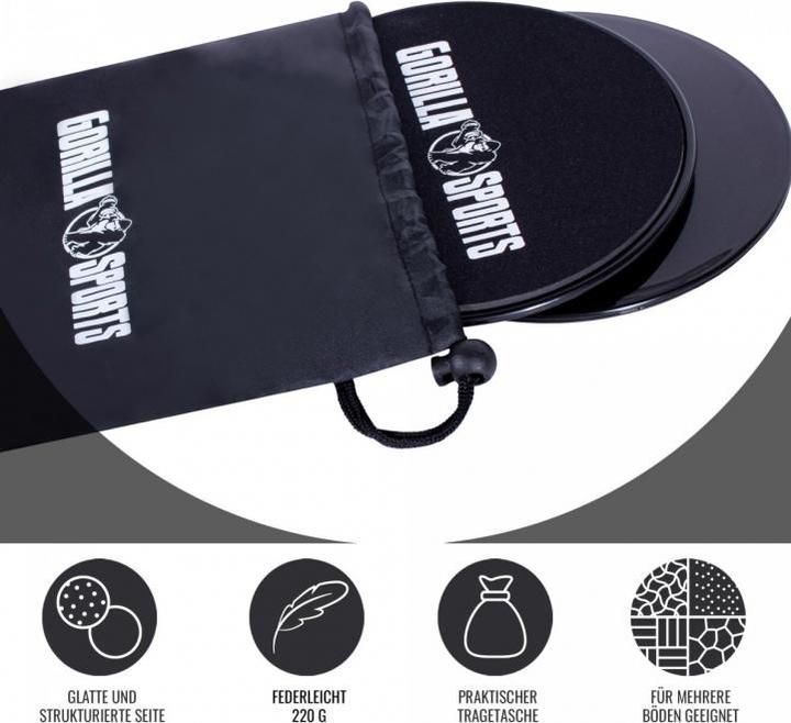Image du produit Gorilla Sports Coussinets de glissement