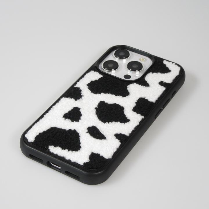 Actual product image PhoneLook Silicone cover with tufted surface cowhide effect (Apple iPhone 14 Pro Max)