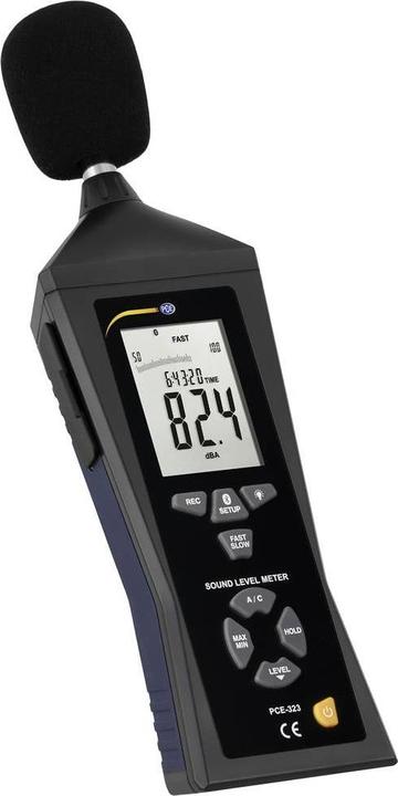 Produktbild PCE Instruments Schallpegel-Messgerät Datenlogger PCE-323 30 - 130 dB 30 Hz - 8