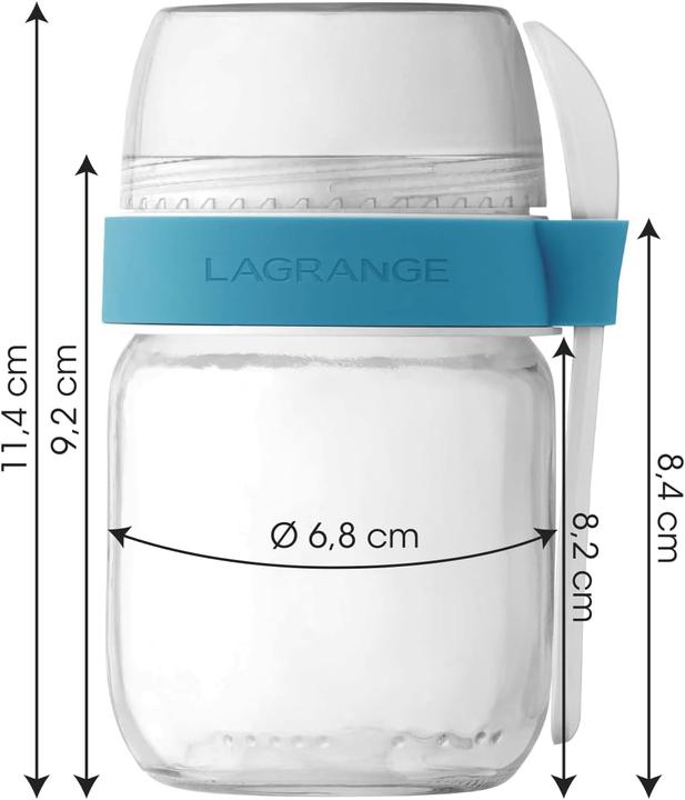 Produktbild Lagrange Joghurtbereiter Edelstahl Gelb