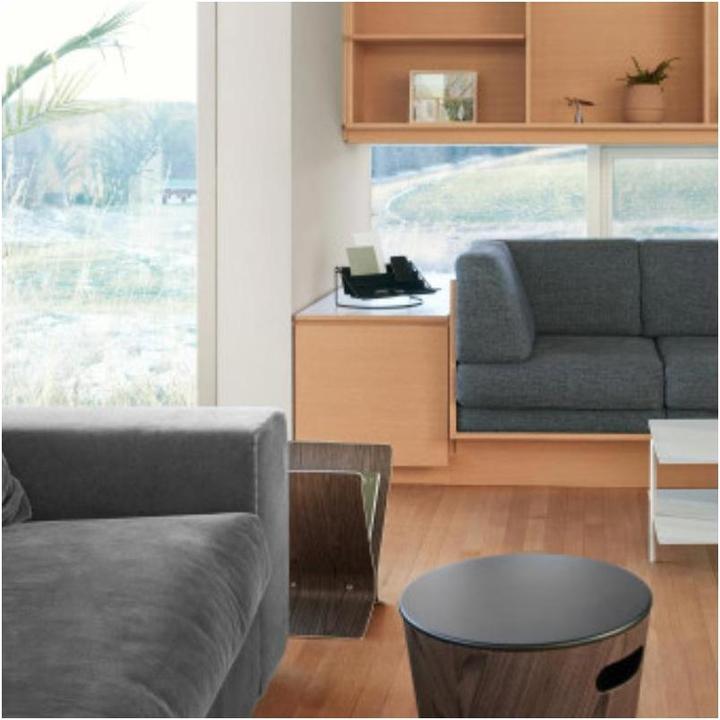 Actual product image Umbra Woodrow Storage Stool and Side Table (40 x 41 cm)