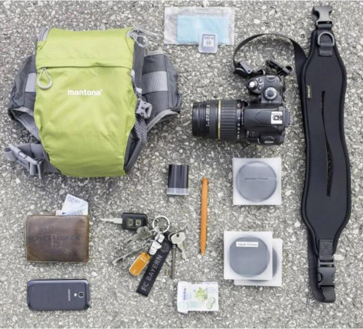 Produktbild mantona ElementsPro 20 (Kamera Schultertasche, Kamera Bereitschaftstasche, 10.29 l)