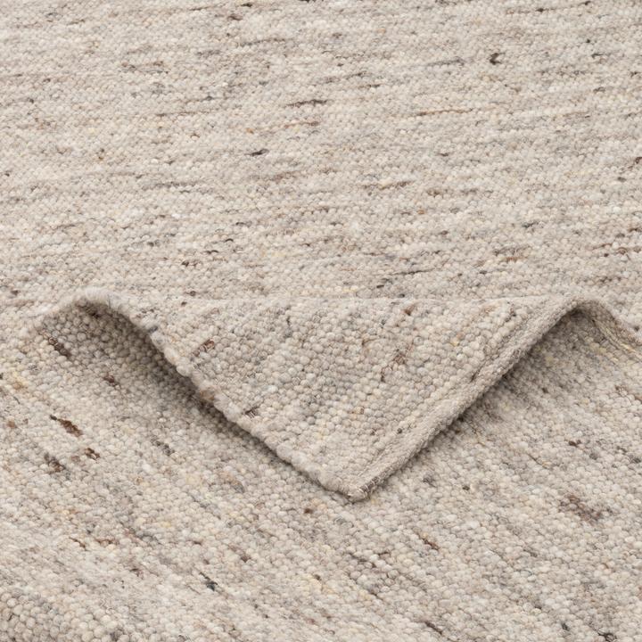 Actual product image Pergamon Natur Teppich Wolle Alaska Meliert (140x200 cm)