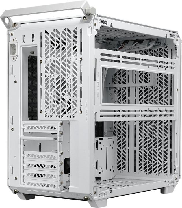 Actual product image Cooler Master Qube 500 Flatpack White (mATX, ITX, ATX)