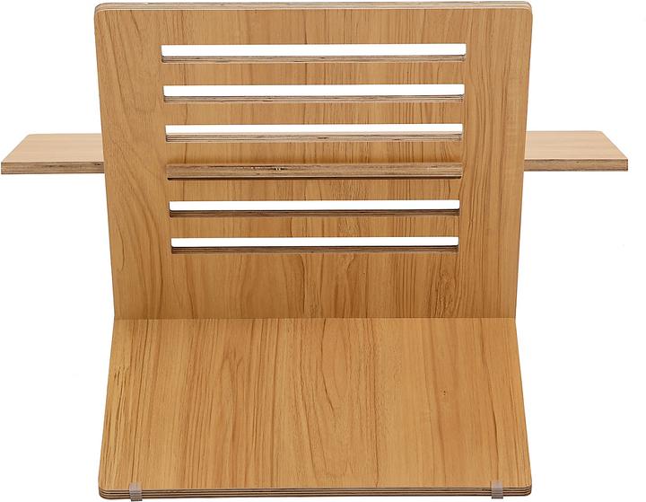 Produktbild Novigami Tischaufsatz Suki | Höhenverstellbarer Steharbeitsplatz | HxBxT 560 x 750 x 370 mm | Holz |