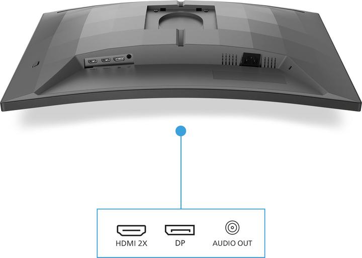 Actual product image Philips MMD 2C5200W/00 VA Monitor,,, height adjustable, 2x HDMI, DisplayPort (1920 x 1080 pixels, 27")