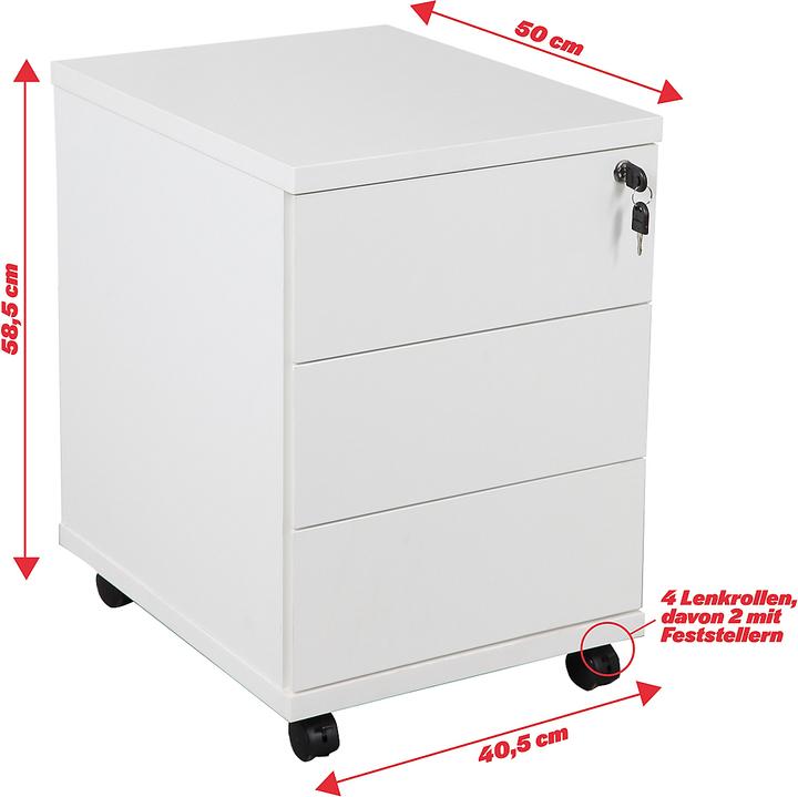 Produktbild Novigami Büro Set | Schwarz | Breite 180 cm | Weiss | Basic |