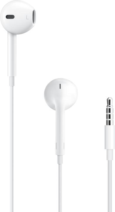 Apple EarPods with Remote and Mic (3.5mm Klinke) (ANC, Kabelgebunden)
