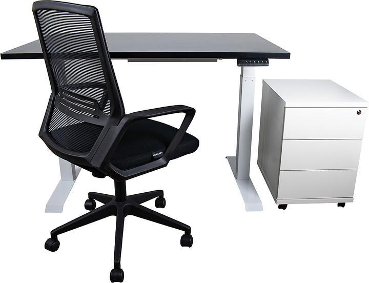 Produktbild Novigami Büro Set | Schwarz | Breite 180 cm | Weiss | Basic |