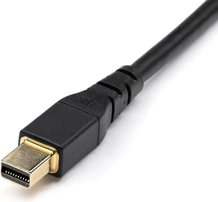 Produktbild StarTech VESA-zertifiziertes Mini DisplayPort auf DisplayPort 1.4 Kabel - HBR3 HDR - Super mDP auf DP 1.4 (1 m, DisplayPort)