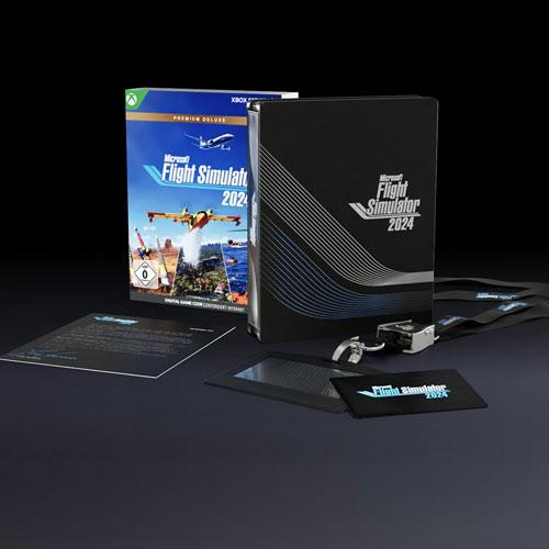Productafbeelding Microsoft Flight Simulator 2024 - Deluxe Steelbook (Xbox serie S, Windows, Xbox serie X, DE)