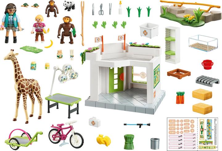 Actual product image Playmobil Zoo veterinary practice (70900, Playmobil Family Fun)