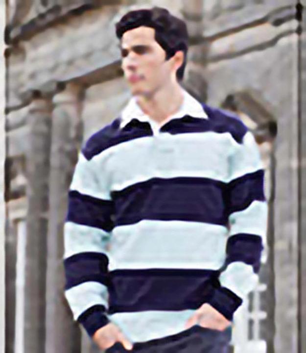Image du produit Front Row Polo Rugby Manches Longues Rayé (XXL)