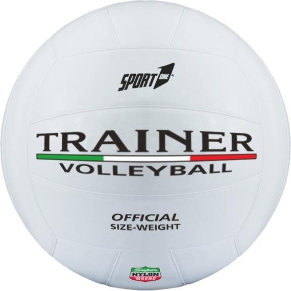 Produktbild Power Play 703500006 - SPORT-ONE - PALLONE VOLLEY TRAINER BIANCO in gomma con intelaiatura