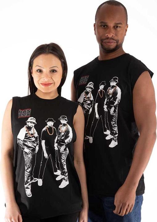 Produktbild Run DMC Gold Chains Ärmelloses Oberteil (XXL)