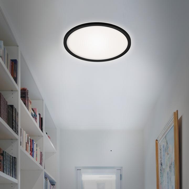 Actual product image Briloner Ultraflat LED Panel with LED Backlight,black, 1xLED/18W (2400 lm)
