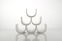 Actual product image Alessi Noè bottle cage (34.5 x 15.5 x 30 cm, 6 Fl.)