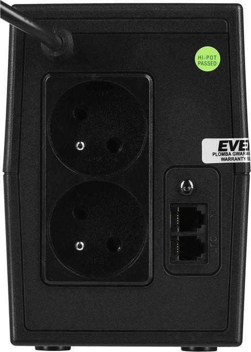 Immagine prodotto Ever EASYLINE 850 USV (850 VA, 480 W, Interattivo linea UPS)