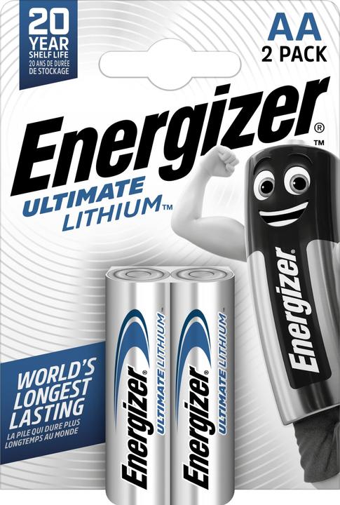 Produktbild Energizer Ultimate Lithium (2 Stk., AA, 3 mAh)