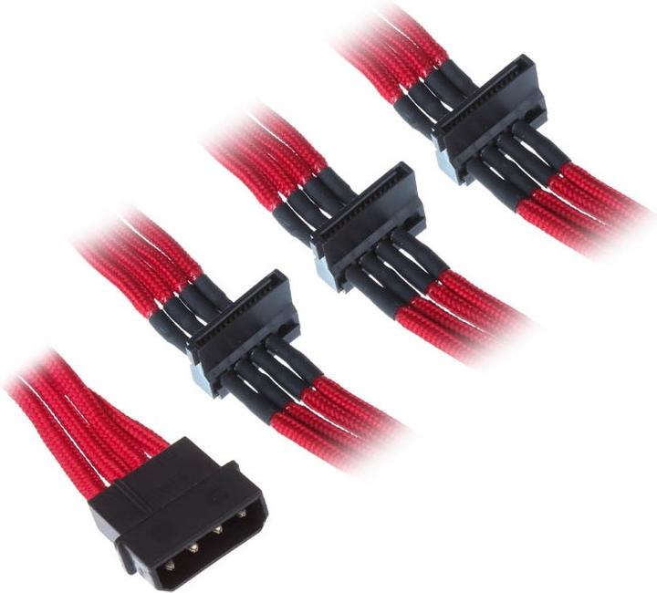 Produktbild Silverstone ATX Extension 4-4(SATA)Pin rot