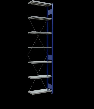 Actual product image Schulte Lagertechnik MULTIplus250 boltless bay system with cross brace