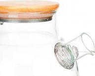 Immagine prodotto Vivalto Borosilikat-Teekanne mit Bambusdeckel 1,2l (1.20 l)