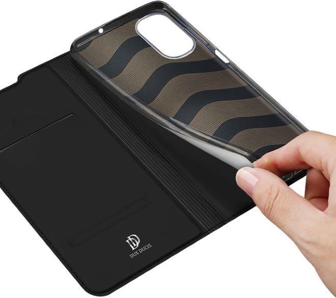 Actual product image Dux Ducis Skin Pro Series Bookcover (Motorola Moto G22, Motorola Moto E32s)