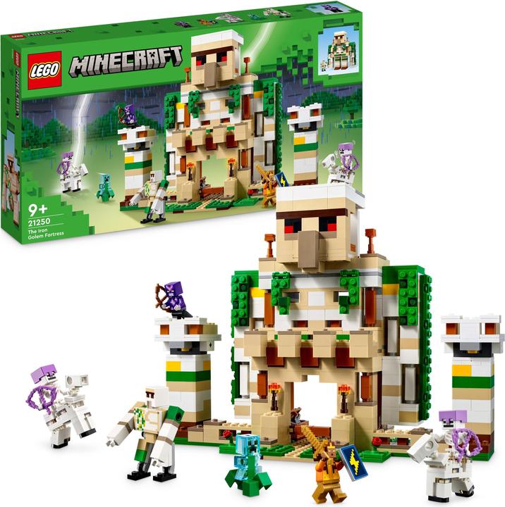 Produktbild LEGO Die Eisengolem-Festung (21250, LEGO Minecraft)