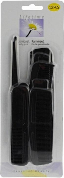 Actual product image Lifetime Hair comb set 12 pieces