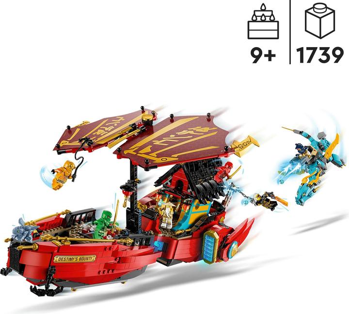 Produktbild LEGO Ninja-Flugsegler im Wettlauf mit der Zeit (71797, LEGO Ninjago)