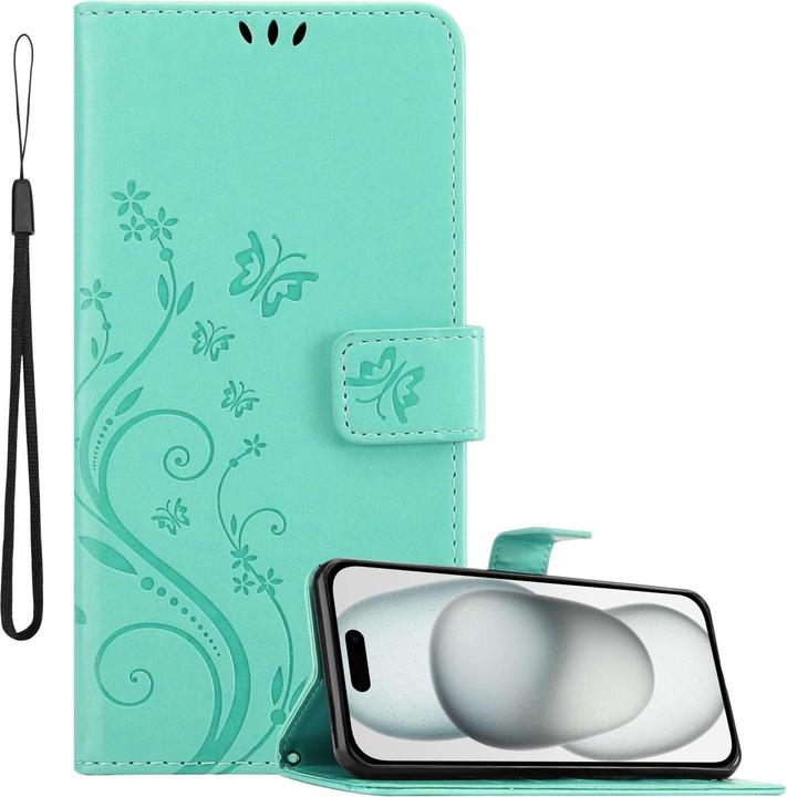 Floral turquoise