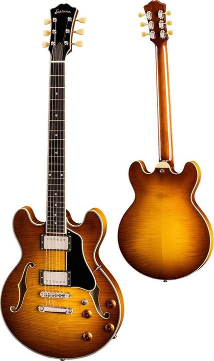 Image du produit Eastman Guitars Eastman T484 Goldburst (Guitare classique, Érable, Polyuréthane)
