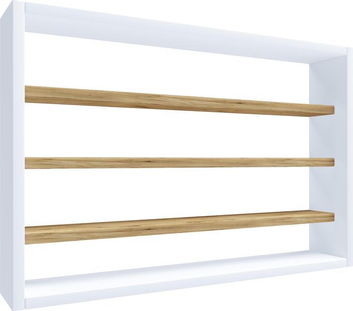 Image du produit VCM Étagère murale en bois Vitrine murale Étagère Osado M (60 x 10 x 40 cm)