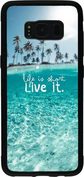 Actual product image PhoneLook Cover Silicone black Summer 18 24 (Samsung Galaxy S8)