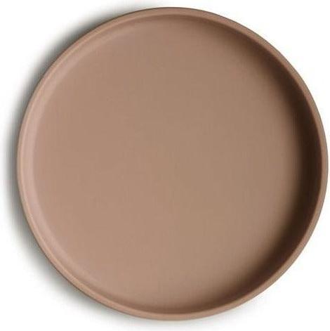 Actual product image Mushie Classic Silicone Plate Al