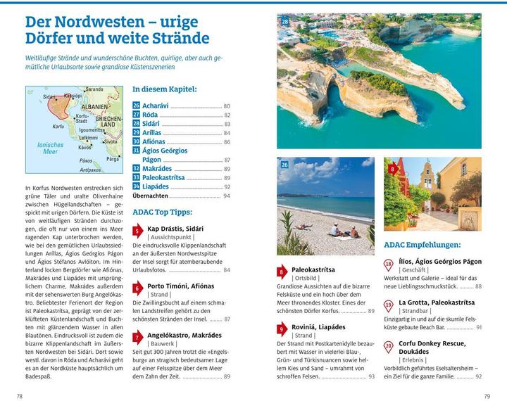 Produktbild Adac Reiseführer Korfu Lefkada Ithaka Kefalonia Zakynthos (Deutsch, Klio Verigou, 2024)