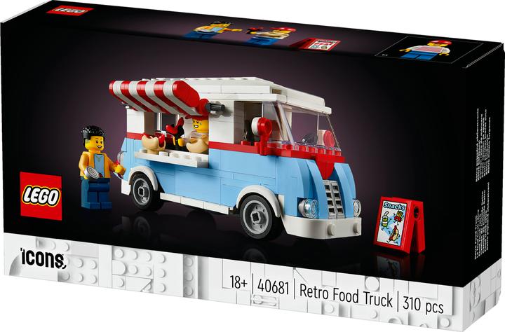 Produktbild LEGO Retro Food Truck (40681, LEGO Icons)