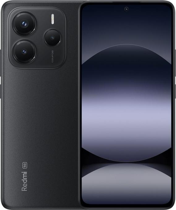 Actual product image Xiaomi Redmi Note 14 5G (128 GB, Midnight Black, 6.67", Dual SIM, 108 Mpx, 5G)