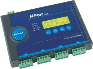 Immagine prodotto Moxa NPort 5430 - 12 - 48 V - SNMP v1 - ICMP - IP - TCP - UDP - DHCP - BOOTP - Telnet