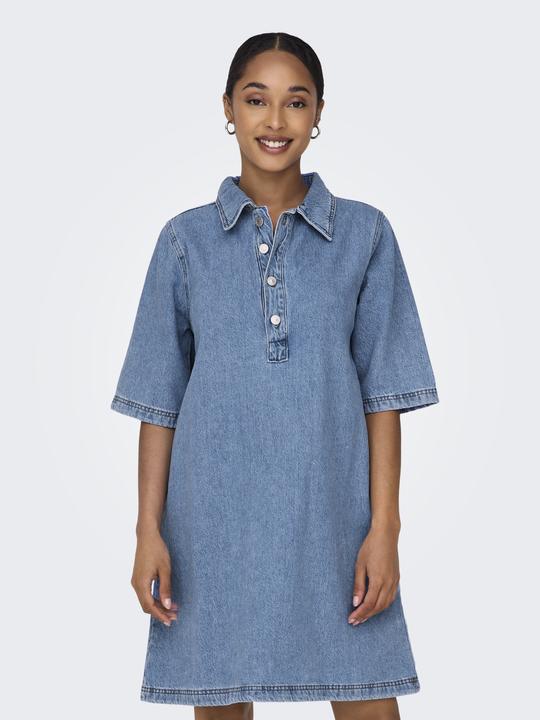 Produktbild Only Normal geschnitten Hemdkragen Kurzes Kleid Kleid (XS)