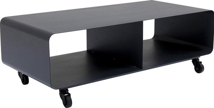 Kare Design Tavola bassa Lounge M Mobile Grigio 90x30cm (90 x 42 x 30 cm)