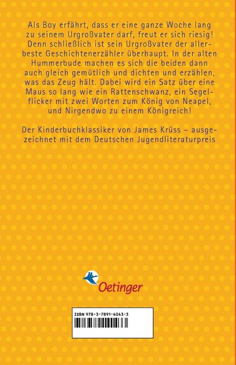 Produktbild Mein Urgrossvater und ich (Deutsch, James Krüss, 2009)