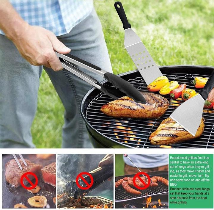 Image du produit Amzmukaup Set de spatules pour gril